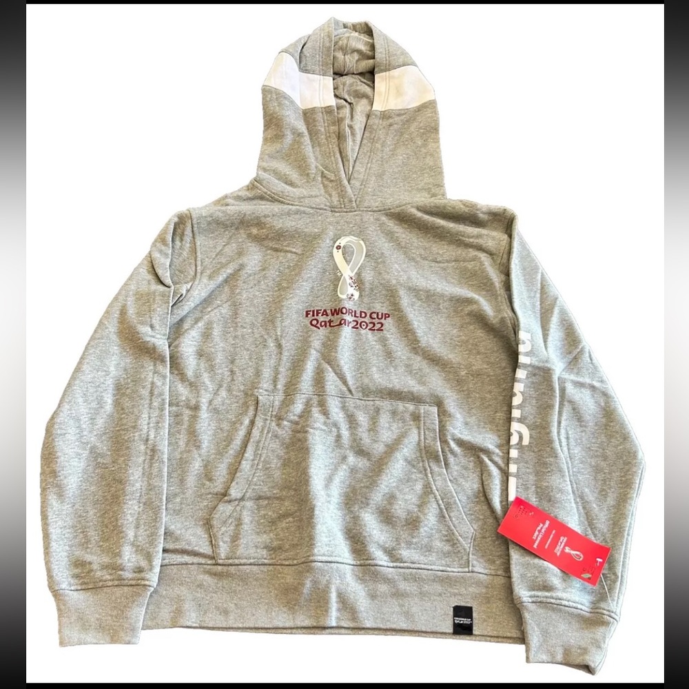 FIFA Licensed Futball Soccer World Cup Team England Hoodie Sweatshirt Size Large